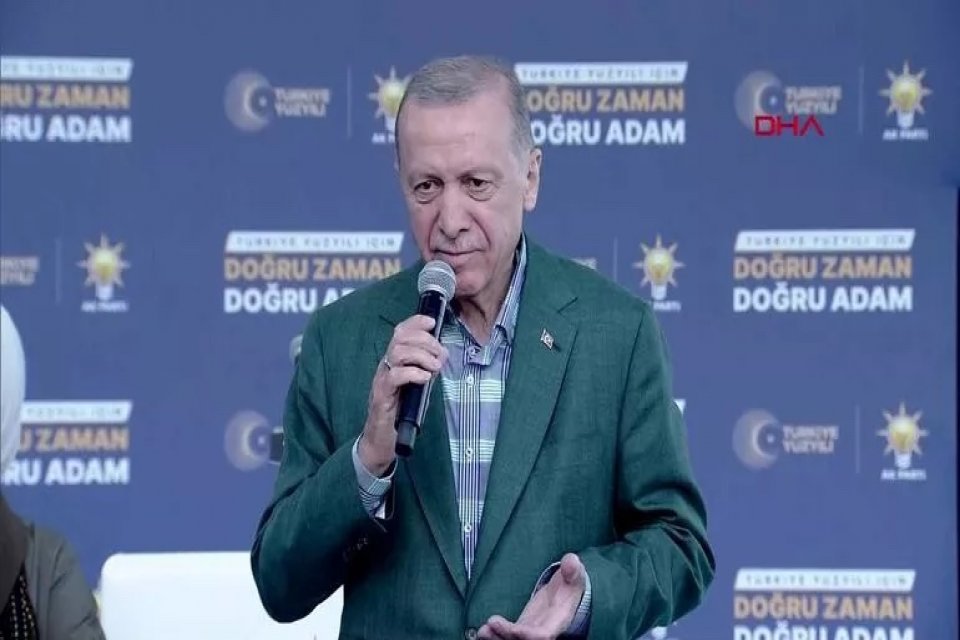 Cumhurbaşkanı Erdoğan Tekirdağ’da: Batı alışacak, dergilerle Erdoğan’a saldırmak işi çözmez’ "Gelin bu işi ilk turda açık ara bitirelim" diyen Cumhurbaşkanı