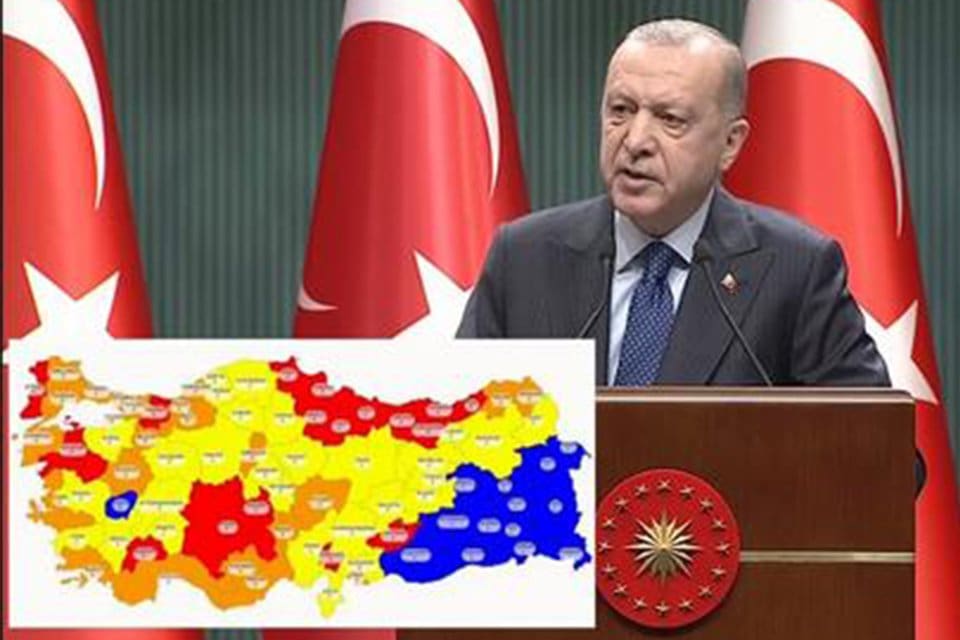 Cumhurbaşkanı Erdoğan, kademeli normalleşmenin ele alındığı Kabine toplantısının ardından a&ccedil;ıklamalarda