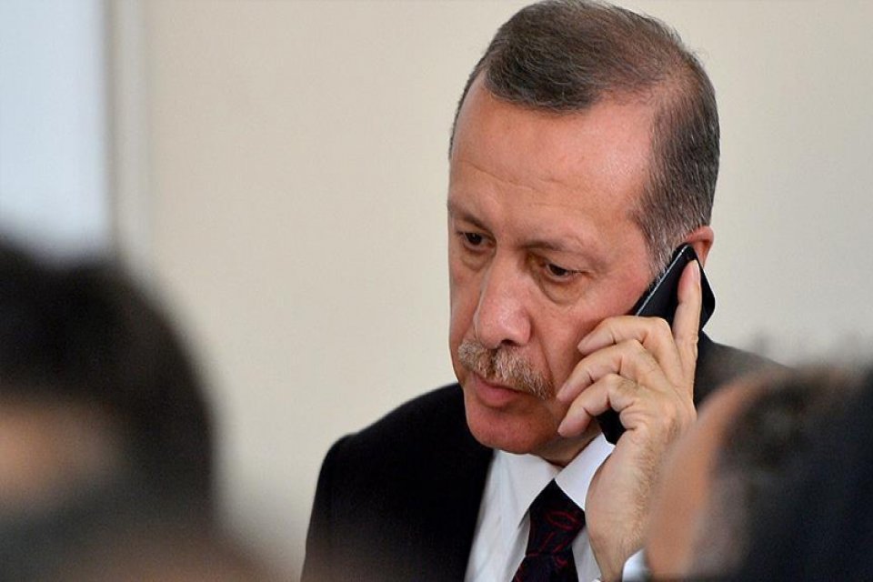 Cumhurbaşkanı Erdoğan, Ukrayna Devlet Başkanı Zelenski ile bir telefon g&ouml;r&uuml;şmesi
