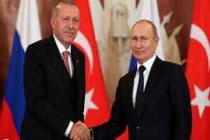 Cumhurbaşkanı Recep Tayyip Erdoğan ve Rusya Devlet Başkanı Vladimir Putin