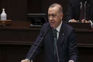 AK Parti Genel Başkanı ve Cumhurbaşkanı Tayyip Erdoğan, '1915'e y&ouml;nelik