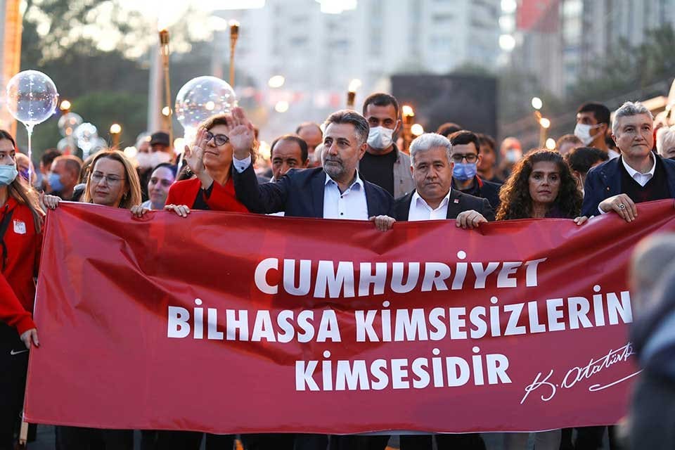 29 Ekim Cumhuriyet Bayramı, Bayraklı Belediyesi tarafından d&uuml;zenlenen &ccedil;eşitli etkinliklerle