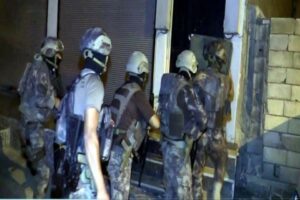 Gaziantep'te, 5 ay süren takibin ardından 2 bin 124 polisin