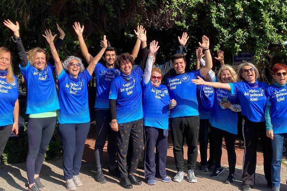&Ccedil;ağdaş Yaşamı Destekleme Derneği; N Kolay 43. İstanbul Maratonu&rsquo;nda &ldquo;Bir