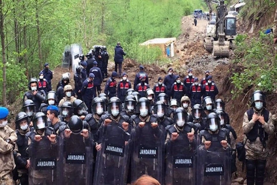 Danıştay, Cengiz İnşaat&rsquo;ın yol yapımı i&ccedil;in Rize'nin İkizdere il&ccedil;esinde bulunan