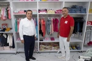 Konak Belediyesi Sosyal Destek Merkezi b&uuml;nyesinde, belediye ve T&uuml;rk Kızılayı