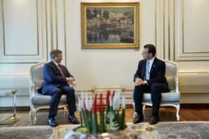 Gelecek Partisi Genel Başkanı Ahmet Davutoğlu, İstanbul B&uuml;y&uuml;kşehir Belediye (İBB)