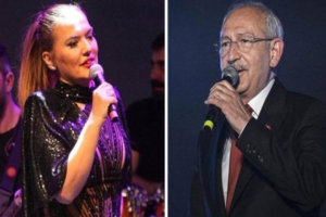 Demet Akalın, AKP'nin mitinginde konser verdi. Akalın'ın videosu Twitter'da bir