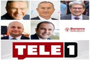 Usta gazeteci Uğur D&uuml;ndar&rsquo;ın sunduğu &lsquo;Demokrasi Arenası&rsquo; programı, Bornova&rsquo;dan ekranlara