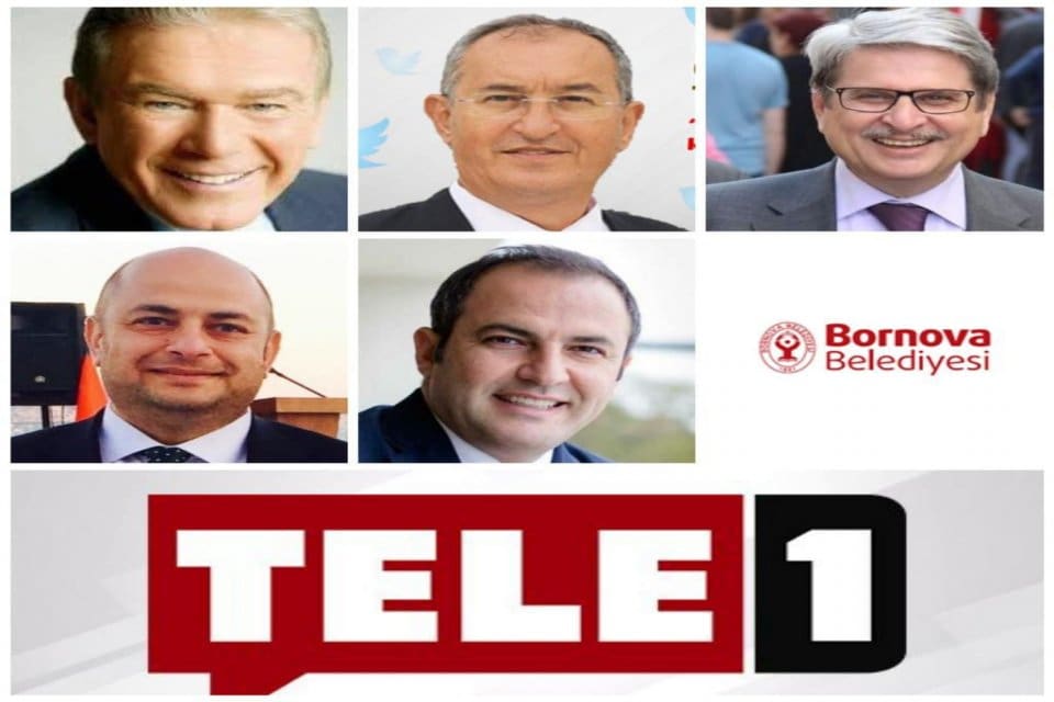 Usta gazeteci Uğur D&uuml;ndar&rsquo;ın sunduğu &lsquo;Demokrasi Arenası&rsquo; programı, Bornova&rsquo;dan ekranlara
