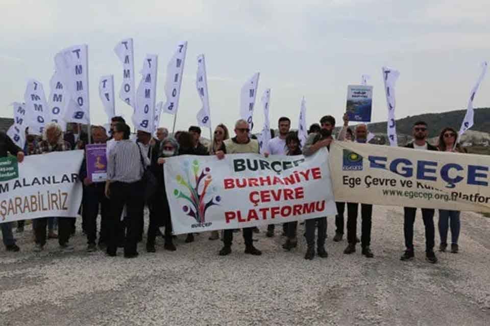 TMMOB, İzmir Barosu, İzmir Tabip Odası ve &Ccedil;eşme &Ccedil;evre Platformu&rsquo;nun