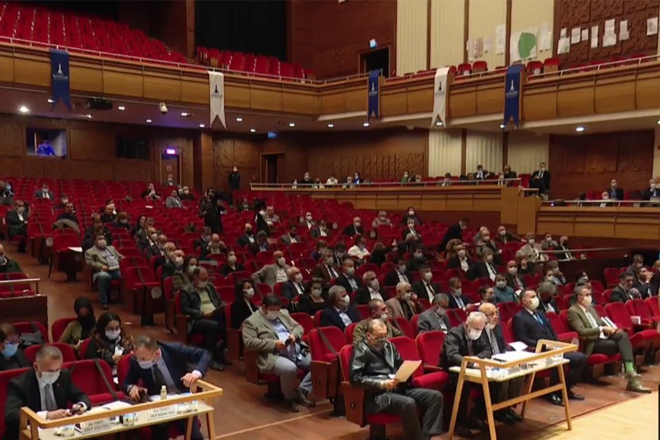 İzmir B&uuml;y&uuml;kşehir Belediyesi Şubat Ayı Meclis Toplantısı Birinci Birleşimi B&uuml;y&uuml;kşehir