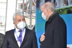 İzmir Depremzedeleri Dayanışma Derneği (İZDEDA) Başkanı Haydar &Ouml;zkan, Cumhurbaşkanı Recep