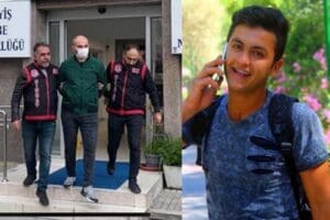 İzmir'in Konak il&ccedil;esinde, Muhammet Nurullah İdi'nin (17) g&ouml;ğs&uuml;nden bı&ccedil;aklanarak &ouml;ld&uuml;r&uuml;lmesiyle