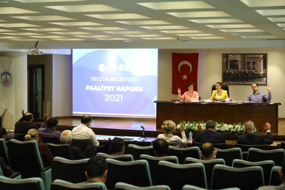 Selçuk Belediyesi Nisan Ayı Meclis Toplantısı’nda 2021 Yılı Faaliyet Raporu