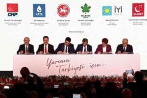 G&uuml;&ccedil;lendirilmiş Parlamenter Sistem Ortak Mutabakat Metni 6 siyasi parti genel