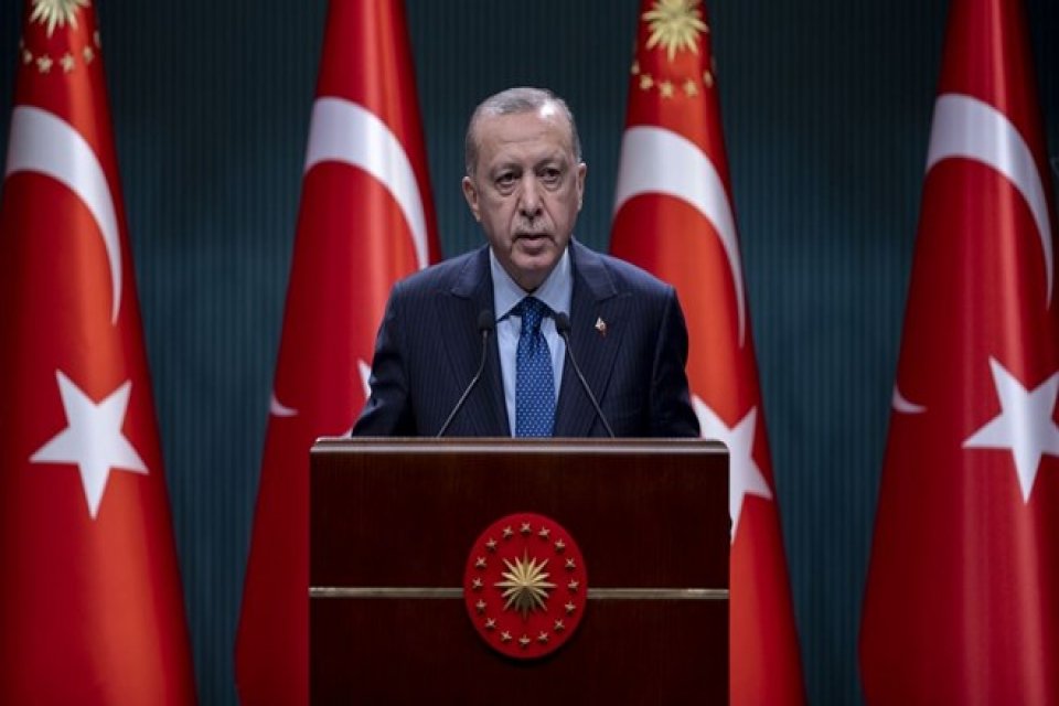 Cumhurbaşkanı Recep Tayyip Erdoğan, kabine toplantısı sonrasında tüm Türkiye'nin beklediği