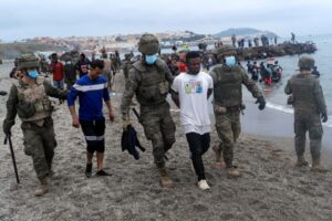 İspanya'nın Kuzey Afrika'daki toprağı "Ceuta" sığınmacı akınına uğradı. Son iki