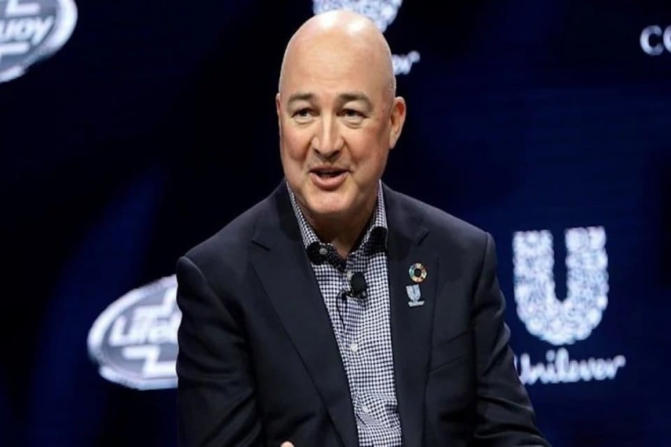 T&uuml;ketim &uuml;r&uuml;nlerinde d&uuml;nya devi olan Unilever'in CEO'su Alan Jope, y&uuml;ksek