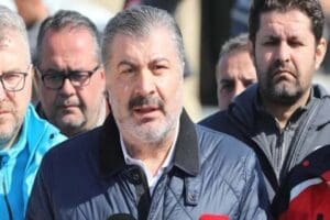Sağlık Bakanı Fahrettin Koca, Hatay'da deprem b&ouml;lgesindeki &ccedil;alışmalara dair son