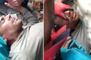 Kahramanmaraş'ta depremde enkaz altında kalan uzman &ccedil;avuş Osman Fırat, 103