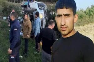 Hatay&rsquo;a kendi imkanlarıyla yardım malzemesi taşıyan Abd&uuml;laziz Kartal (30), Adana'da
