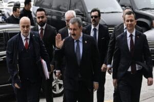 BBP lideri Destici, Cumhurbaşkanı Erdoğan ile g&ouml;r&uuml;şmesinden sonra "Partimiz kendi