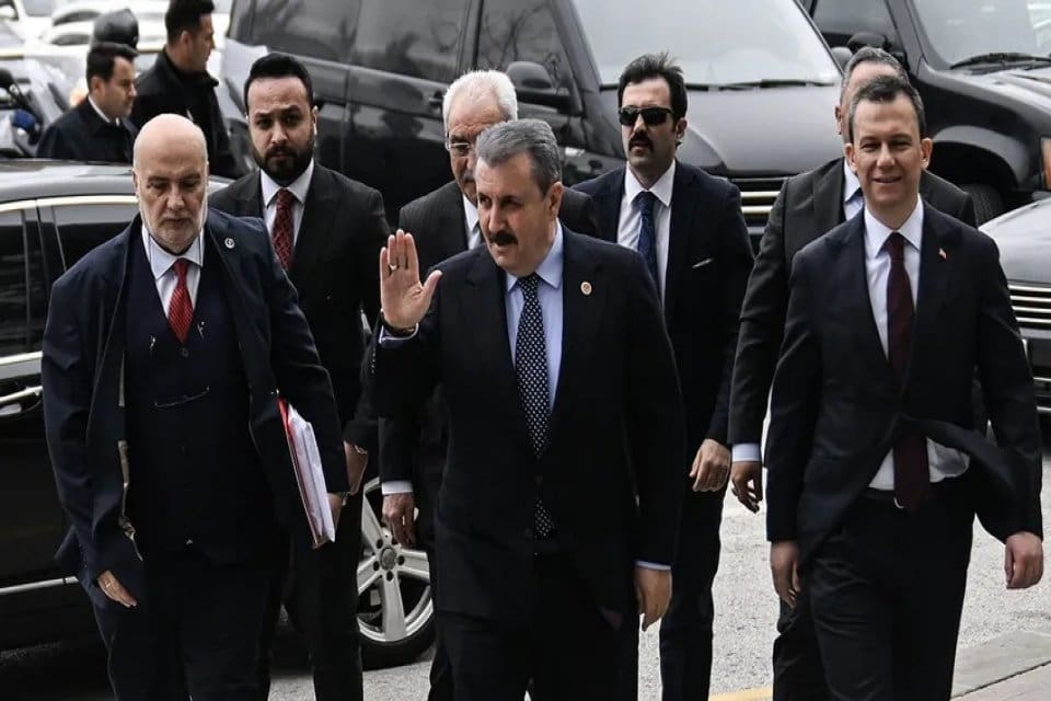 BBP lideri Destici, Cumhurbaşkanı Erdoğan ile g&ouml;r&uuml;şmesinden sonra "Partimiz kendi