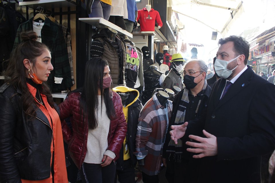 Demokrasi ve Atılım Partisi (DEVA) İzmir İl Teşkilatı, &ldquo;ticaretin kalbi&rdquo;