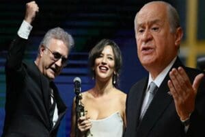 MHP Genel Başkanı Devlet Bah&ccedil;eli, Altın Portakal &Ouml;d&uuml;l T&ouml;reni'nde Nihal