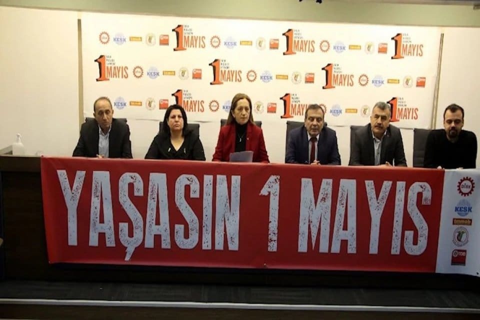 DİSK, KESK, TMMOB, TTB, TDB Genel Başkanları ve y&ouml;netim kurulu
