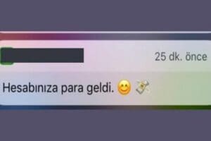 Banka uygulamalarının g&ouml;nderdiği "Hesabınıza para geldi" bildirimi herkesi sevindirir. Ancak