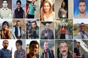 Diyarbakır&rsquo;da 8 g&uuml;nd&uuml;r g&ouml;zaltında tutulan 20&rsquo;si gazeteci 22 kişiden 16'sı