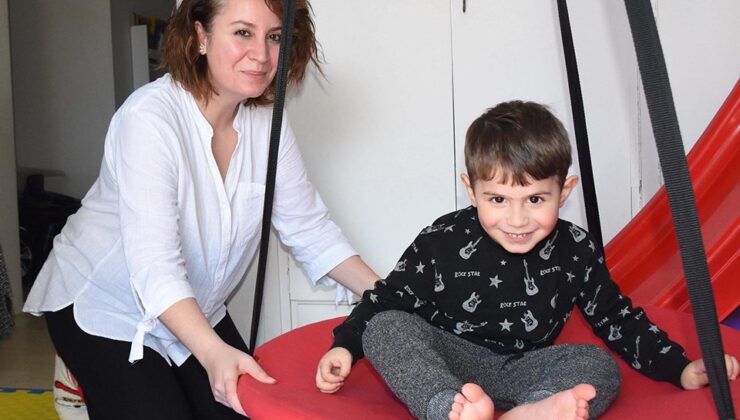 DMD'li minik Çınar'a evde fizik tedavi odası kurdular