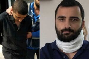 İzmir'de hastanede asistan doktor Kadir Song&uuml;r'&uuml;n (26) boynunu jiletle kesen