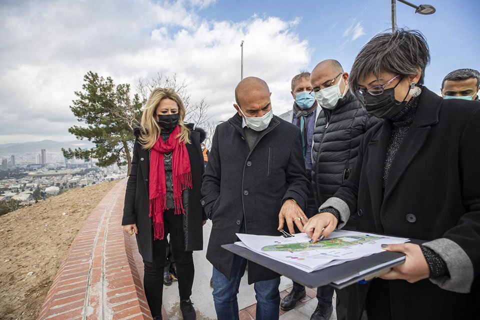 İzmir B&uuml;y&uuml;kşehir Belediye Başkanı Tun&ccedil; Soyer&rsquo;in &ldquo;Daha yeşil bir İzmir&rdquo;