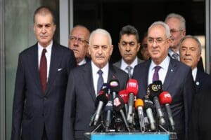 Demokratik Sol Parti (DSP) Genel Başkan Yardımcısı Onur İste ve