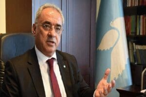 Cumhur İttifakı ortaklarından DSP Genel Başkanı &Ouml;nder Aksakal, "Dik duruşumuzu
