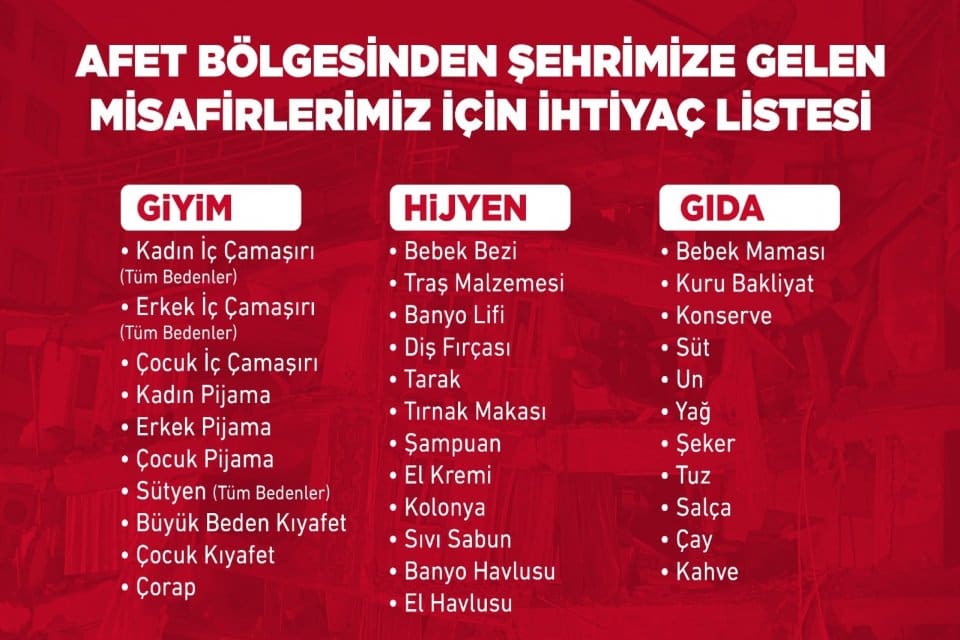 Efes Sel&ccedil;uk Belediyesi afet b&ouml;lgesinden kente gelen depremzedeler i&ccedil;in yeni