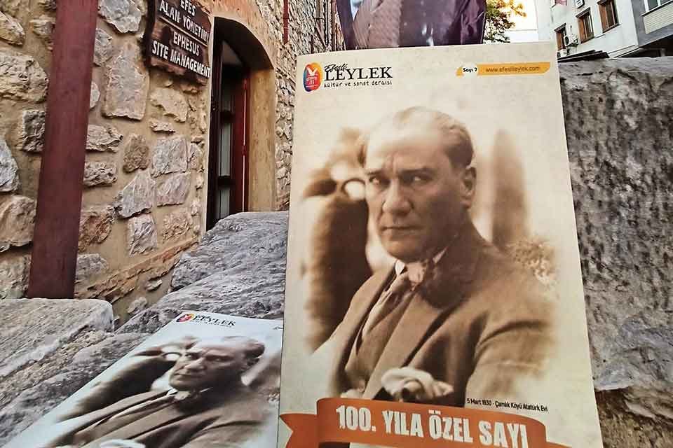 Efesli Leylek 100. Yıl &Ouml;zel Sayısı okurlarıyla buluştu. Efes Sel&ccedil;uk