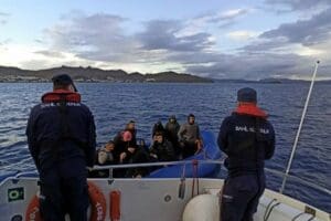 Muğla'nın Bodrum il&ccedil;esi a&ccedil;ıklarında, Yunanistan unsurları tarafından T&uuml;rk kara sularına