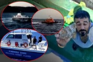 Aydın'dan Ege'ye a&ccedil;ılan balık&ccedil;ılar, avlanmanın serbest olduğu uluslararası sularda Yunan