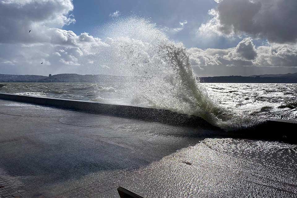 Meteoroloji 2'nci B&ouml;lge M&uuml;d&uuml;rl&uuml;ğ&uuml;'nce Kuzey ve G&uuml;ney Ege Denizi'nde akşam