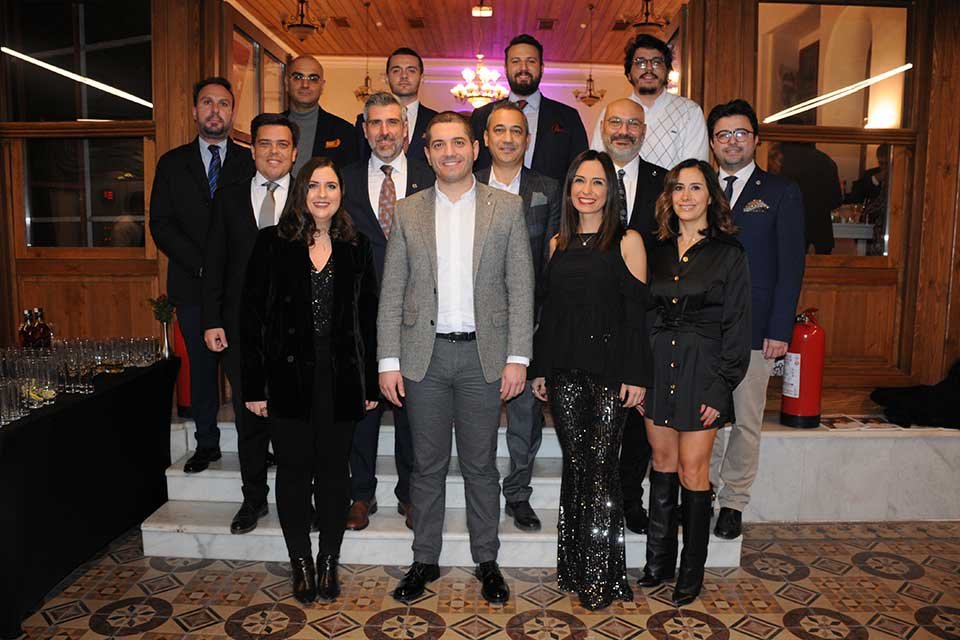 EGİAD Ege Gen&ccedil; İş İnsanları Derneği&rsquo;nin geleneksel Yılbaşı Resepsiyonu iş