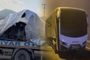 Bu sabah saatlerinde polis &ccedil;evik kuvvet servis aracına d&uuml;zenlenen saldırıya