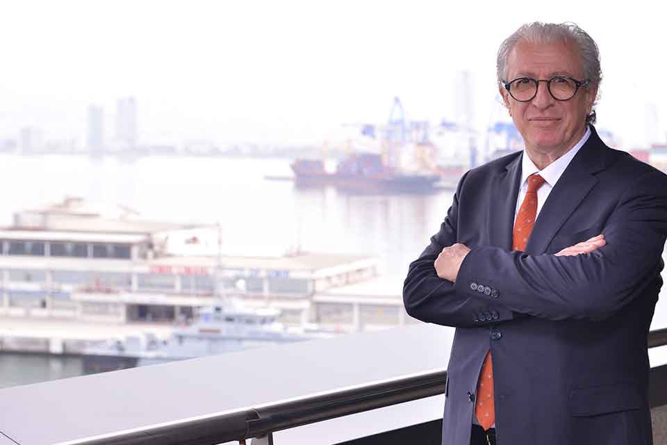 Ege İhracat&ccedil;ı Birlikleri (EİB) Başkanı Jak Eskinazi, T&uuml;rkiye'nin ekonomik ve