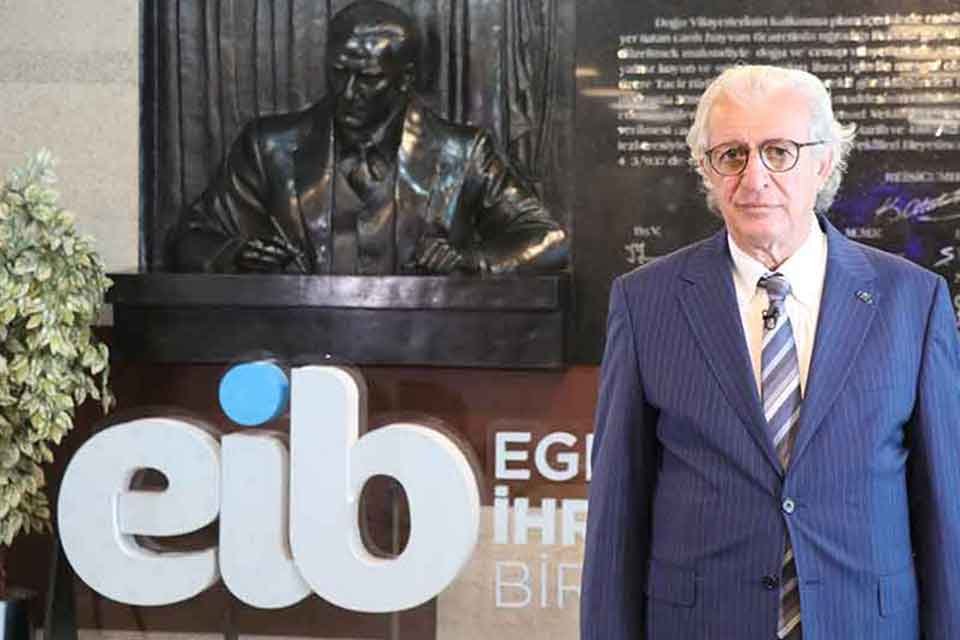 Ege İhracat&ccedil;ıları Birliği (EİB) Başkanı sayın Jak Eskinazi ile ger&ccedil;ekleştirdiğimiz