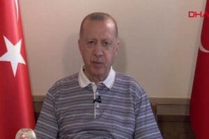 Cumhurbaşkanı Recep Tayyip Erdoğan, AK Parti teşkilatları ile video konferansla