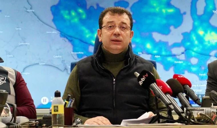 İBB Başkanı Ekrem İmamoğlu, kentte etkili olması beklenen kar yağışı