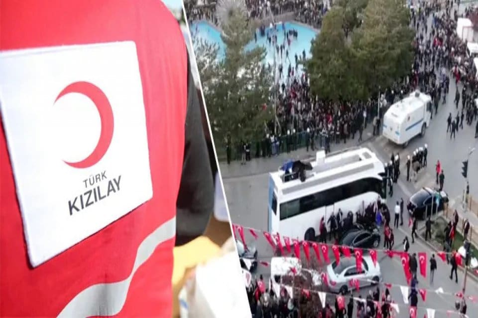 Konya Gen&ccedil; Kızılay Başkan Yardımcısı Abdullah Halit &Uuml;z&uuml;lmez, gazeteci Nevşin
